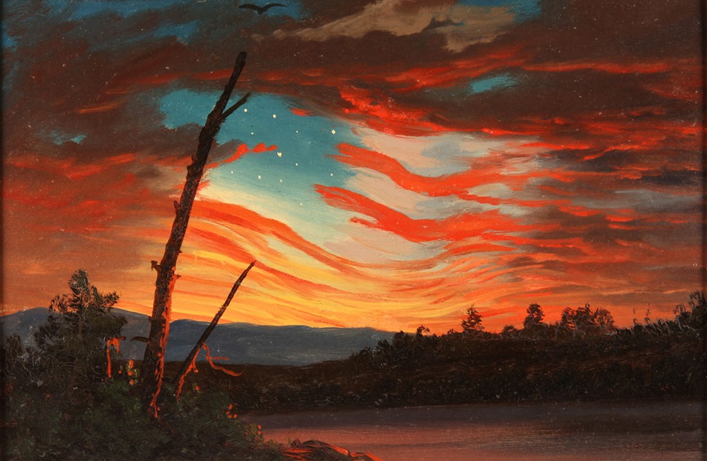 Our Banner In The Sky, Frederic Edwin Church - 1826-1900