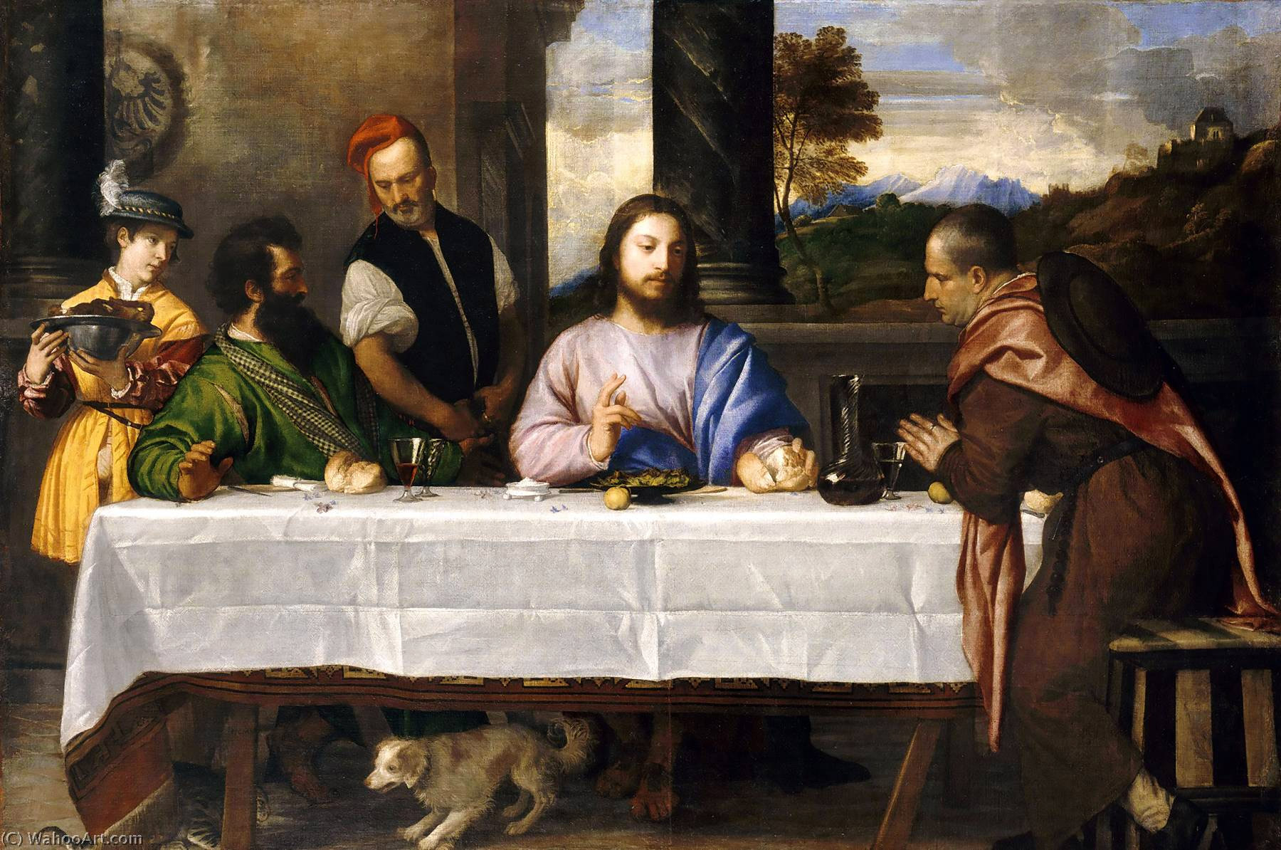 Supper-at-Emmaus-by-Titian