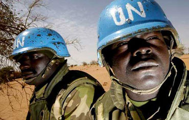 UN soldiers